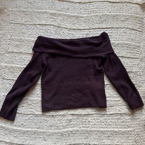 Off-Shoulder Sweater